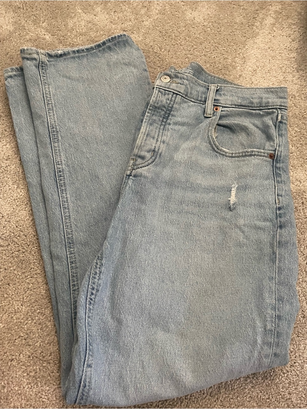 Old Navy Light Blue Straight Leg Men's Jeans